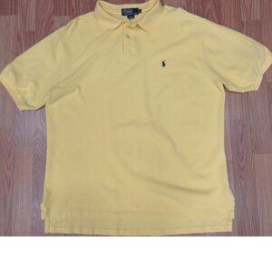 POLO RALPH LAUREN REGULAR FIT 100% COTTON PIQUE KNIT SHIRT X-LARGE, XL